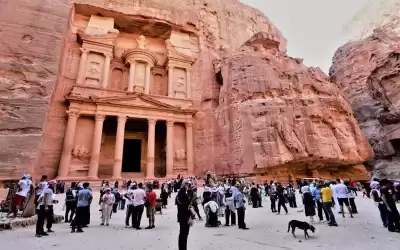 2.5 مليون زائر للأردن خلال سبعة