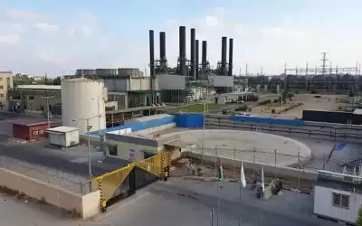 تشغيل محطة توليد كهرباء غزة