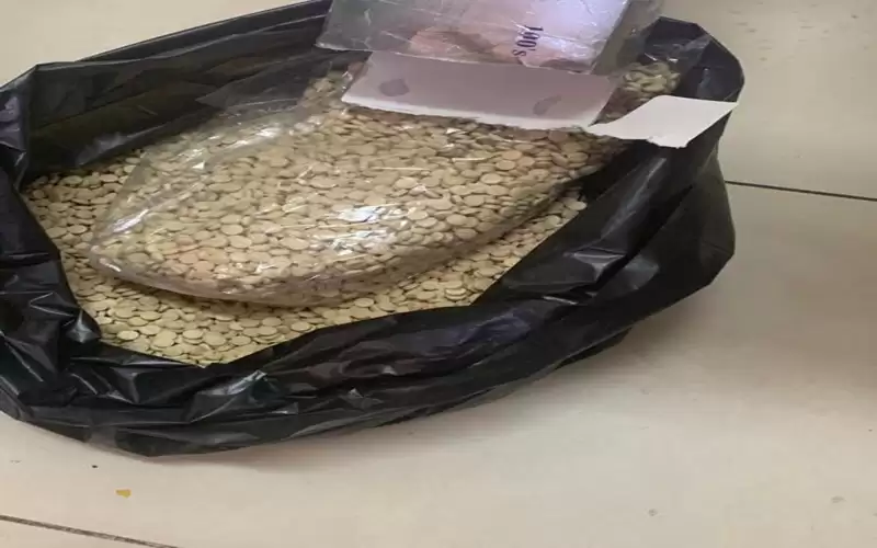ضبط 60 ألف حبة كبتاجون مخدرة