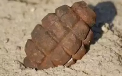 الامن يتعامل مع 3 قنابل يدوية