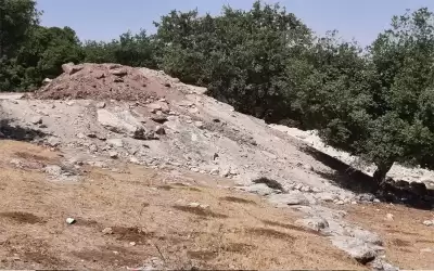 اعتداءات على أحراش وادي السير وسط