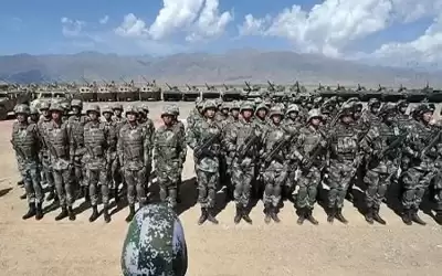 الصين تهدد بالاستيلاء على تايوان بالقوة