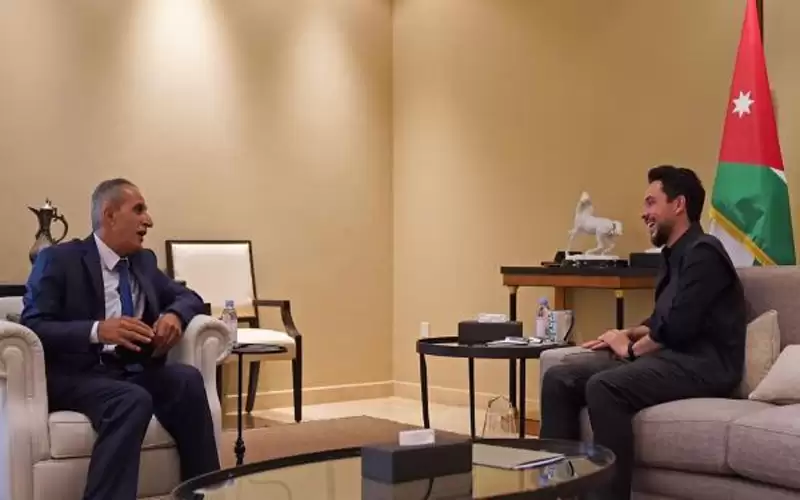 ولي العهد يلتقي النائب الأسبق حمدالله