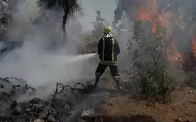 69 حريق في الأردن الخميس