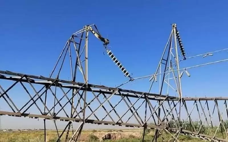 العراق.. استهداف خط لنقل الكهرباء