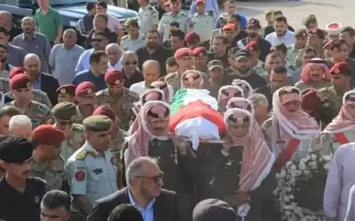 تشييع جثمان الشهيد الملازم1 حذيفة آل