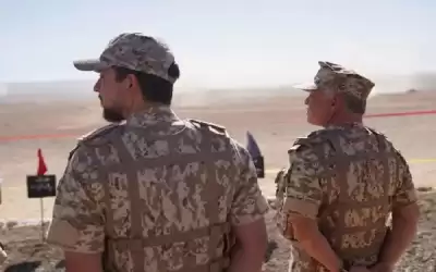 الملك وولي العهد يتابعان التمرين التعبوي