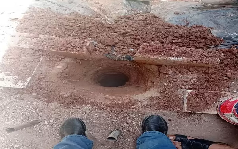 ضبط بئر مياه مخالفة في جرش