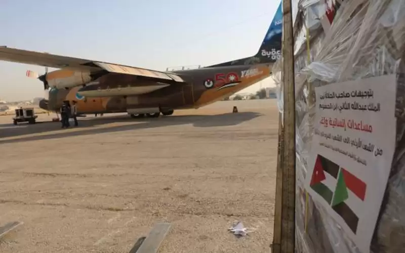 طائرة مساعدات أردنية للسودان