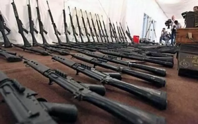 تونس: ضبط ذخيرة وأسلحة حربية جنوب