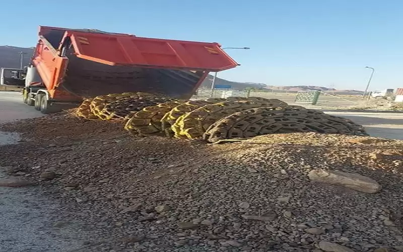 احباط تهريب قطع غيار معدات ثقيلة