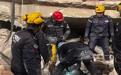 وفاة ثانية في حادثة انهيار عمارة