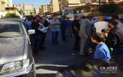 أهالي عرجان يحتجون على تحويل مدرسة