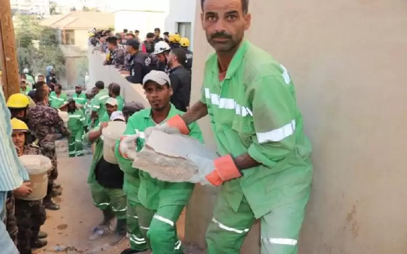 الأمانة: رفع حمولة 20 قلاب من