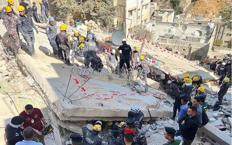 عمارة اللويبدة المنكوبة مرحلة جديدة من