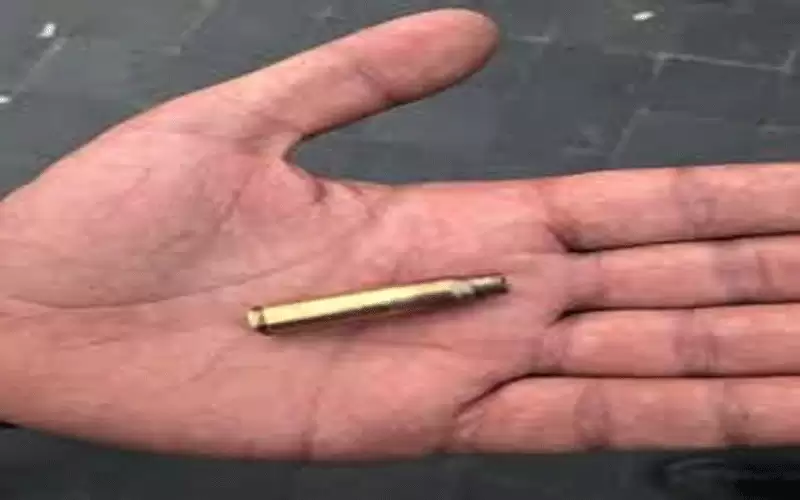 رصاصة طائشة في قبضة سيدة من