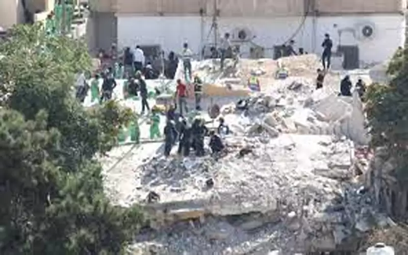 الأمانة تنهي رفع أنقاض عمارة اللويبدة