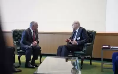الملك يبحث تكثيف الجهود لمساعدة لبنان