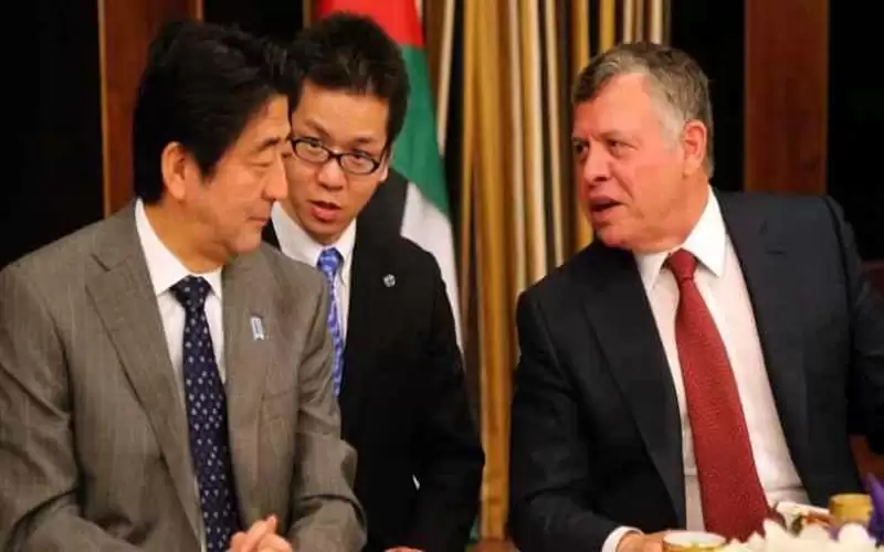 الملك يشارك في جنازة شينزو آبي