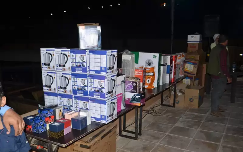 حفل تكرم للعاملين في منتجع حمامات