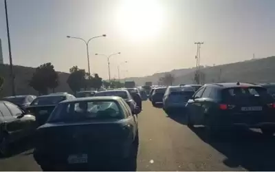 ازدحام مروري خانق إثر حادثي سير