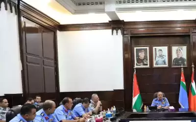 المعايطة يزور مديرية الدفاع المدني ويشيد