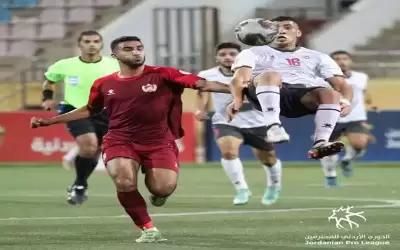 معان يفوز على الجزيرة بدوري المحترفين