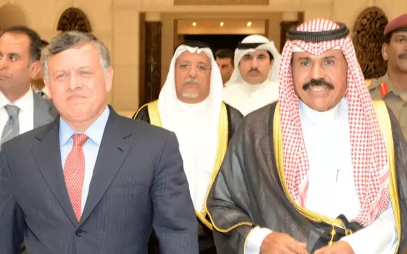 أمير الكويت يشكر الملك عبدالله