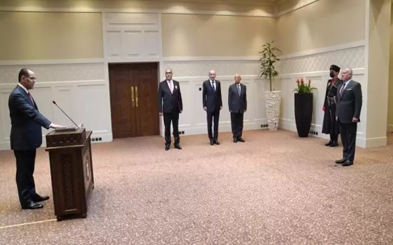 السفيران الخالدي وابوالفول يؤديان اليمين أمام