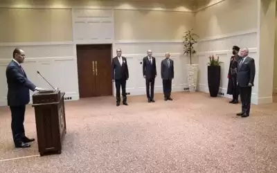 السفيران الخالدي وابوالفول يؤديان اليمين أمام
