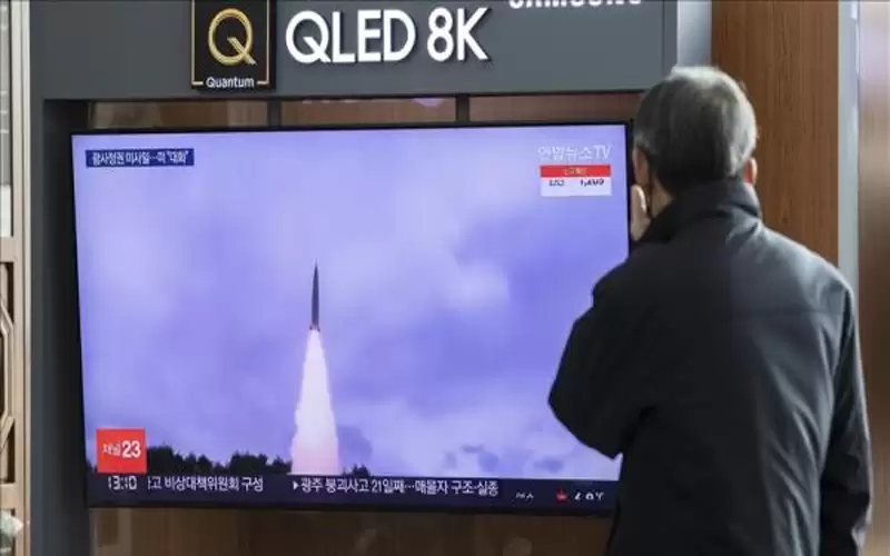 كوريا الشمالية تطلق صاروخا بالستيا حلق