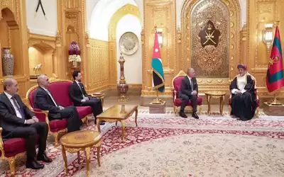 الملك وسلطان عمان يتفقان على توسيع