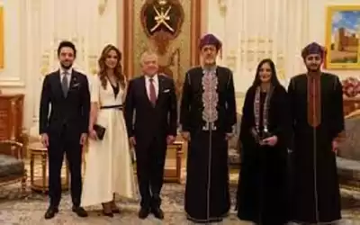 بيان أردني عماني بختام زيارة الملك