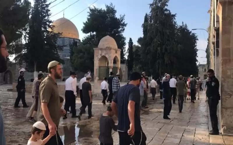 عشرات المستوطنين يقتحمون الأقصى