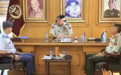 الحنيطي في قيادة سلاح الجو الملكي