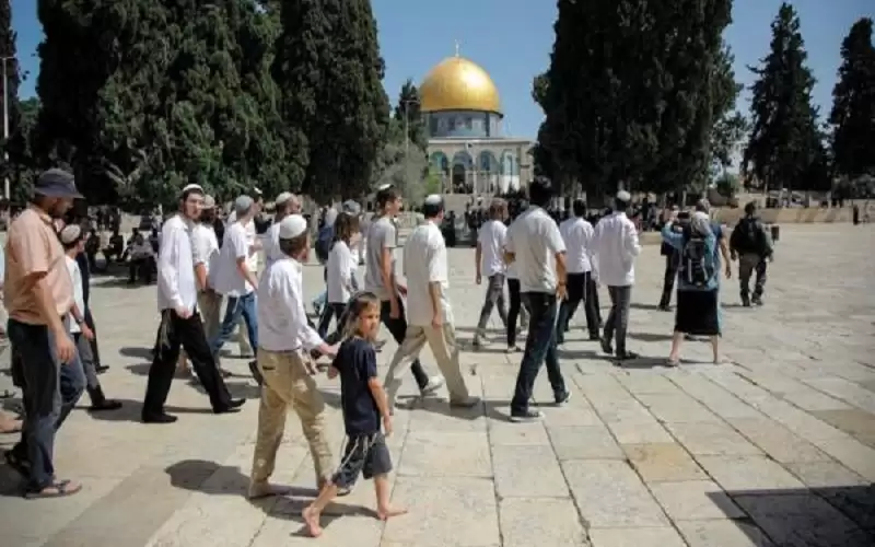 مئات المستوطنين يستبيحون الأقصى