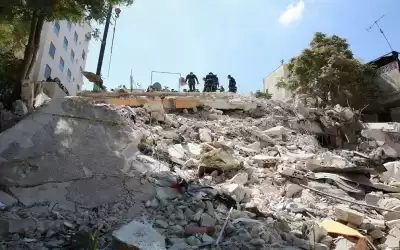 تقرير الخبرة لعمارة اللويبدة: انهيار عمود