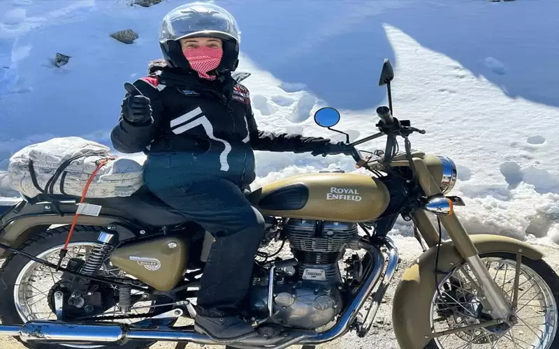 رؤى سليمان أول أردنية تصل لمرتفعات