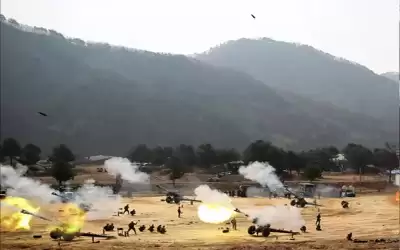 تبادل إطلاق نار بين الكوريتين قرب