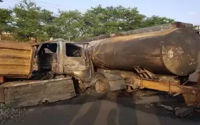 وفاة و 23 إصابة بانفجار ناقلة