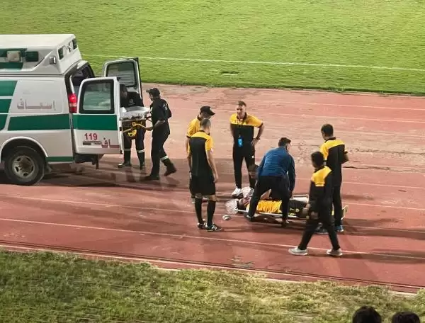 لاعب أردني يتعرض لإصابة خطيرة في