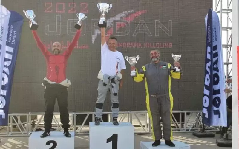 النجار بطلا لسباق تسلق البانوراما الأولى