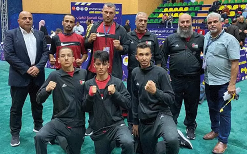 الأردن يحصد 4 ميداليات في بطولة