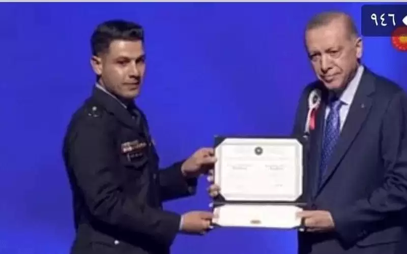 أشرف اللوانسة يحصد المركز الاول بالماجستير