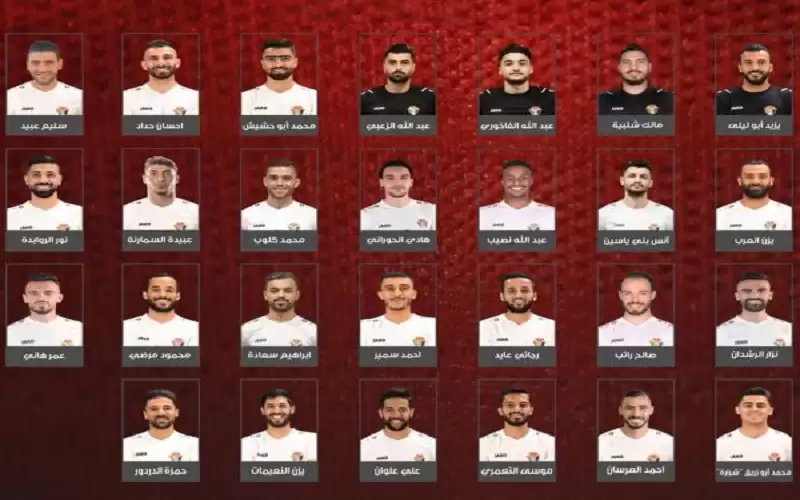 النشامى يستدعي 27 لاعبا لمواجهة اسبانيا