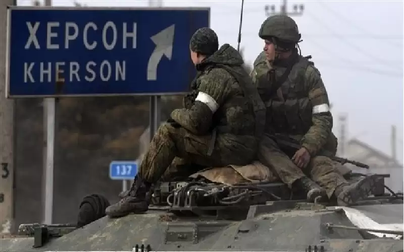 خيرسون بلا كهرباء وماء بعد قصف