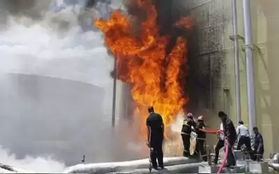 إيران.. حريق ثالث في أنابيب لنقل