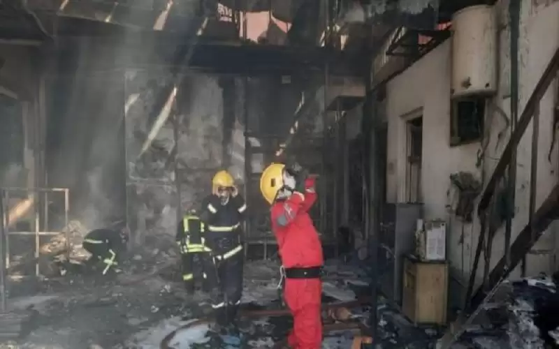 10 مفقودين جراء إنهيار بناية في