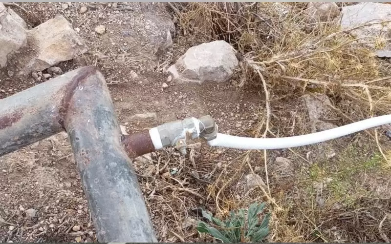 ضبط 8 اعتداءات على خطوط مياه