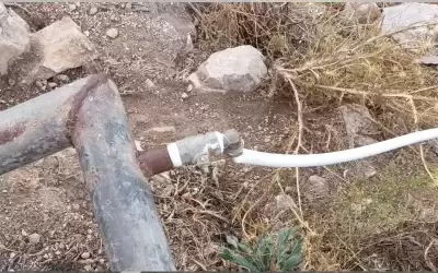 ضبط 8 اعتداءات على خطوط مياه